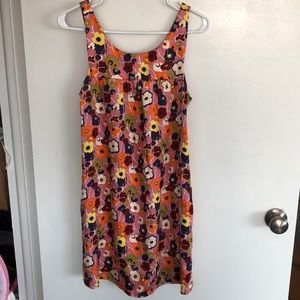 Silk Floral Dress Size 4